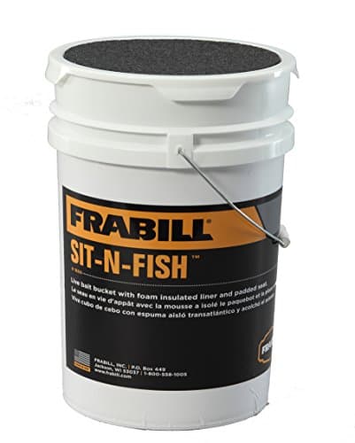 Frabill Sit-N-Fish Insulated Bait Bucket